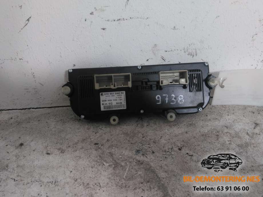 Varmeapparat betjening til Škoda Octavia 2009-2013 (Type II, Fase 2)  (3T0907044AC|)