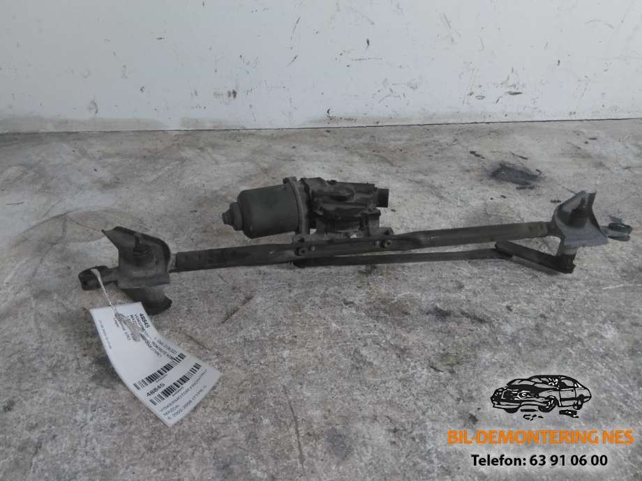 Viskermotor frontrute komplett m/overføring til Mazda 6, 2002-2008 (Type I)  
