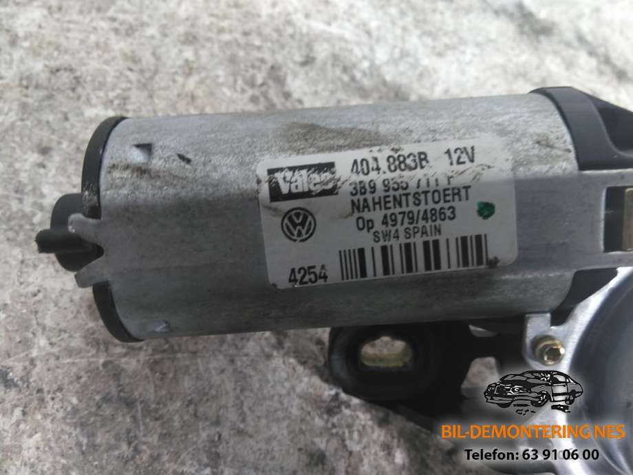 Viskermotor bakrute til VW Passat 2001-2005 (B5,3BG) (B5,3BG) (404883B|3B9955177F|)