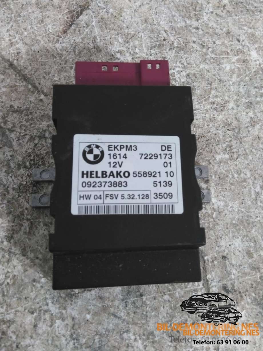Styreenhet drivstoffpumpe til BMW X6, 2008-2014 (E71/E72) (E71/E72) (7229173)