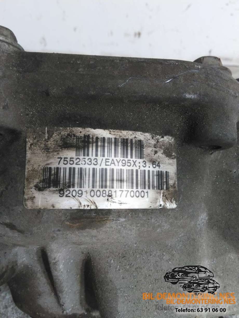 Kardang klokke foran til BMW X6 2008-2014 (E71/E72) (E71/E72) (7552533|)