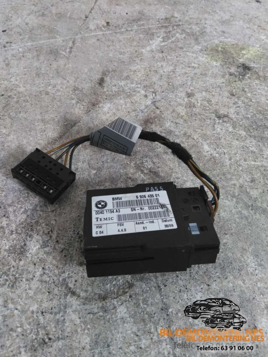 Styreenhet sete til BMW X6, 2008-2014 (E71/E72) (E71/E72) 