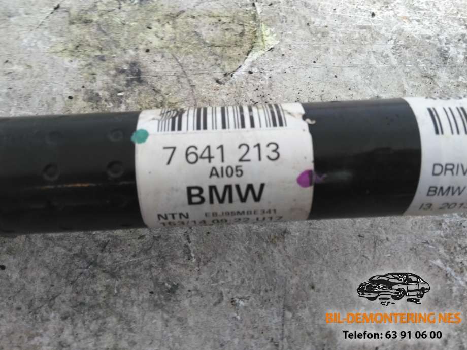 Drivaksel venstre bak, elbil til BMW i3 2013-2022  (7641213|)
