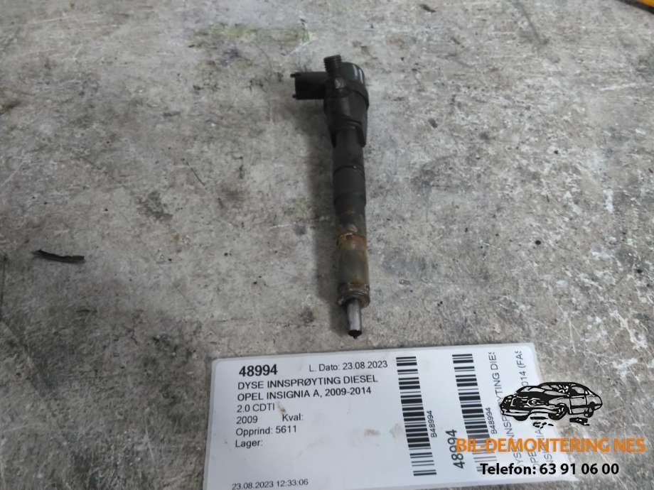 Dyse innsprøyting diesel til Opel Insignia A, 2009-2014  
