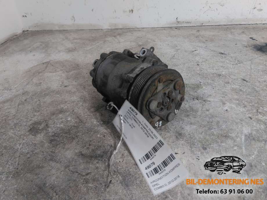 Aircondition kompressor til Opel Combo D, 2012-2018  (03304505262)