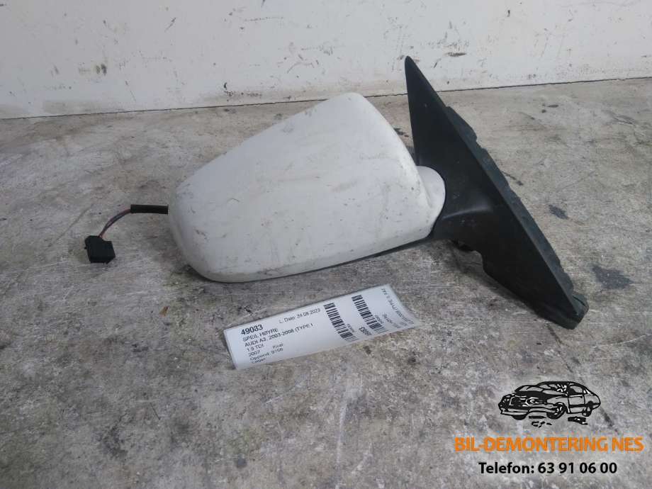 Speil høyre til Audi A3 2003-2008 (Type II, Fase 1)  