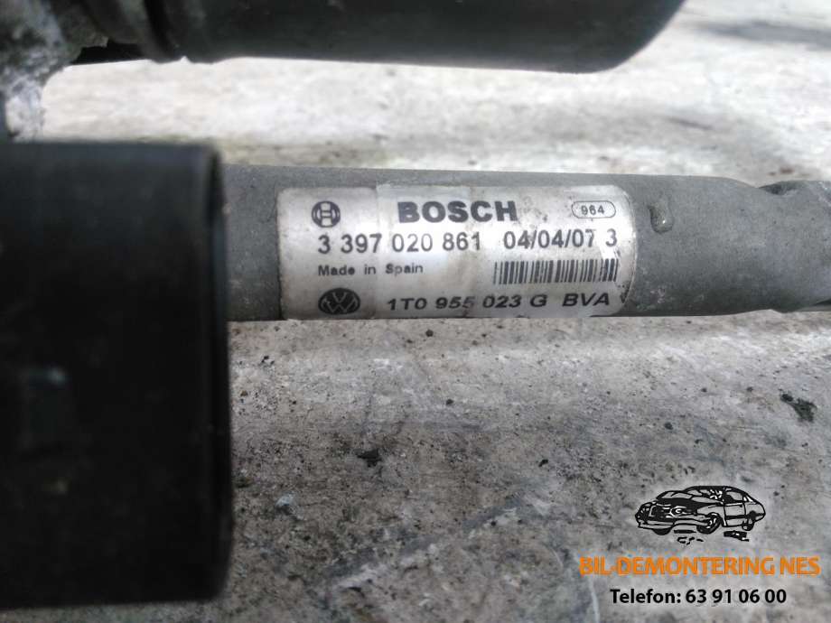 Viskermotor foran venstre til VW Touran 2007-2010 (Type I, Fase 2)  (1T0955119D|)
