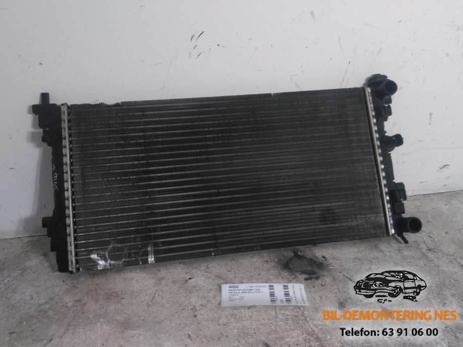 Radiator (automat gir) til VW Polo, 2009-2014 (Type V, Fase 1)  (6RS121253)