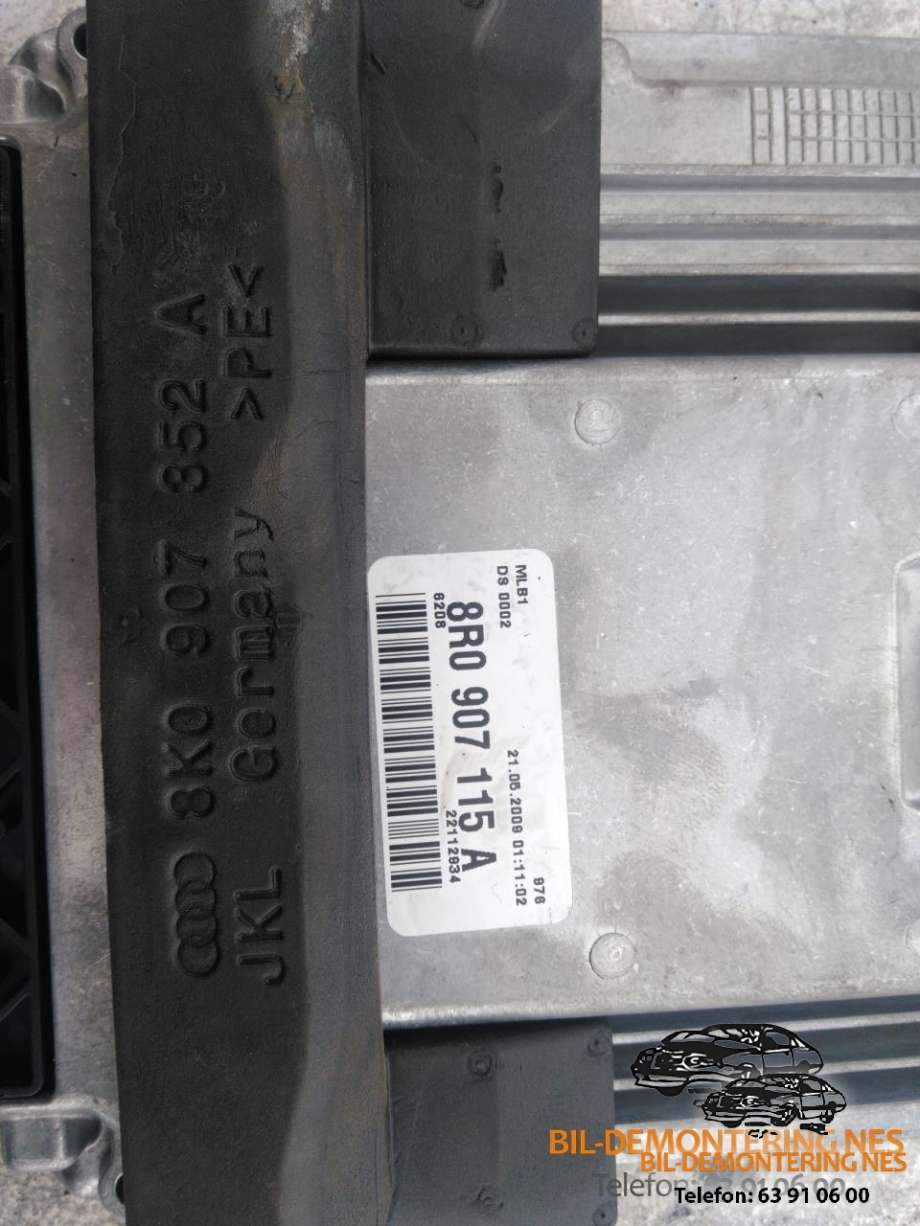 Styreenhet motor til Audi Q5 2008-2012 (Type I, Fase 1)  (8R0907115A|8K0907352A|)