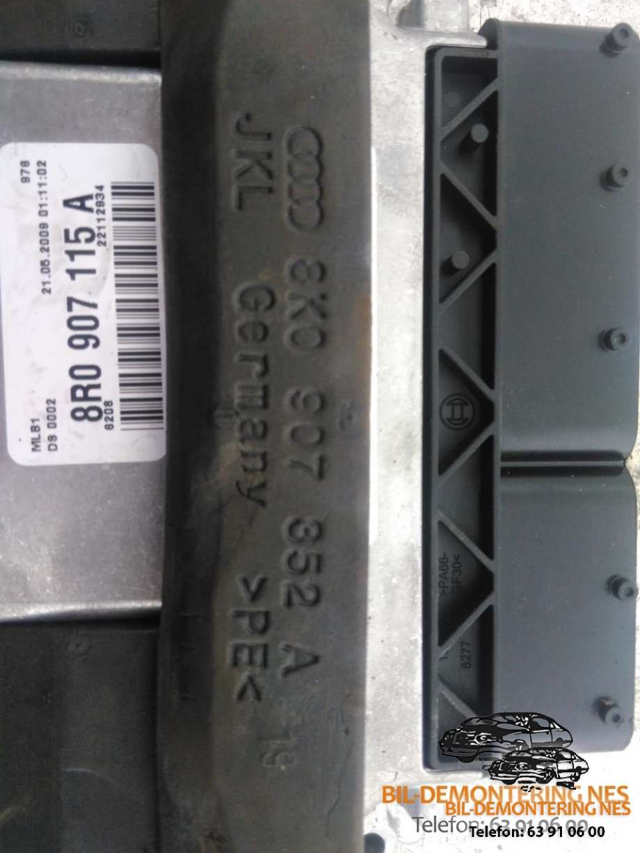 Styreenhet motor til Audi Q5 2008-2012 (Type I, Fase 1)  (8R0907115A|8K0907352A|)