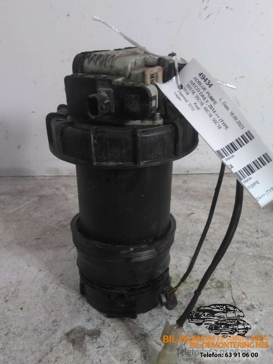 AdBlue pumpe til Iveco Daily 2014-->> (Type VI)  (0928404024|5801471111|)