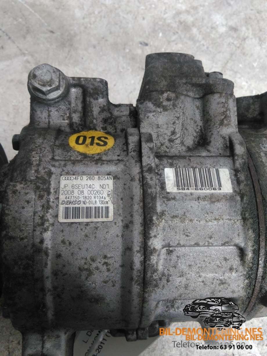 Aircondition kompressor til Audi A6 2008-2011 (Type III, Fase 2) (C6) (C6) (4471501620|)