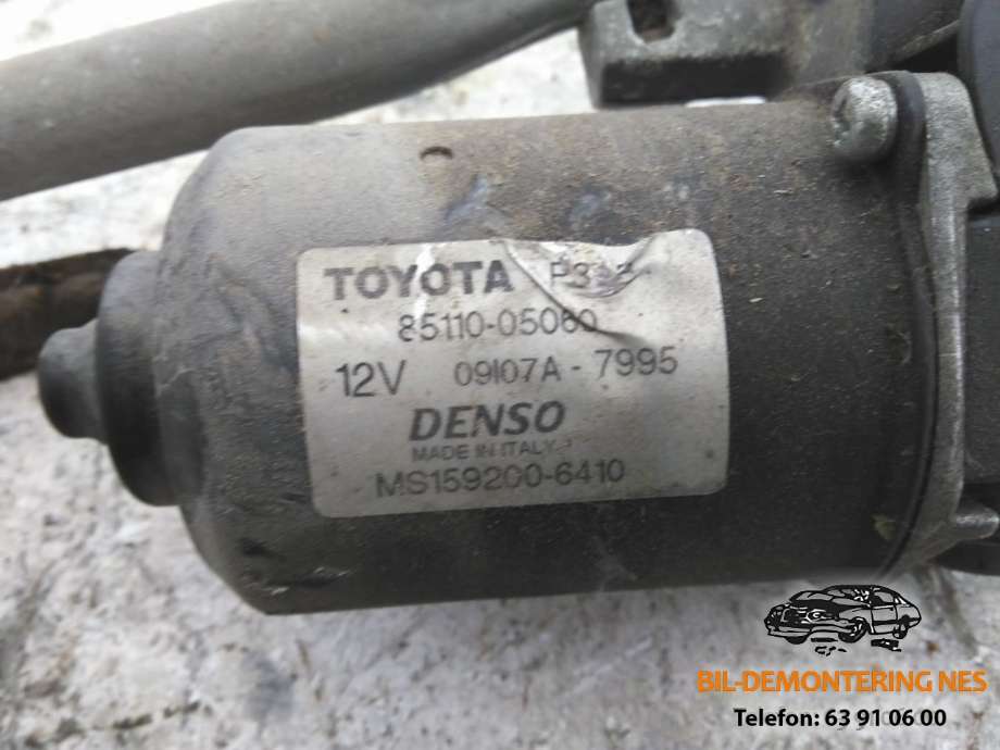 Viskermotor frontrute komplett m/overføring til Toyota Avensis 2003-2008 (Type II)  (85110-05060|MS159200-6410|)