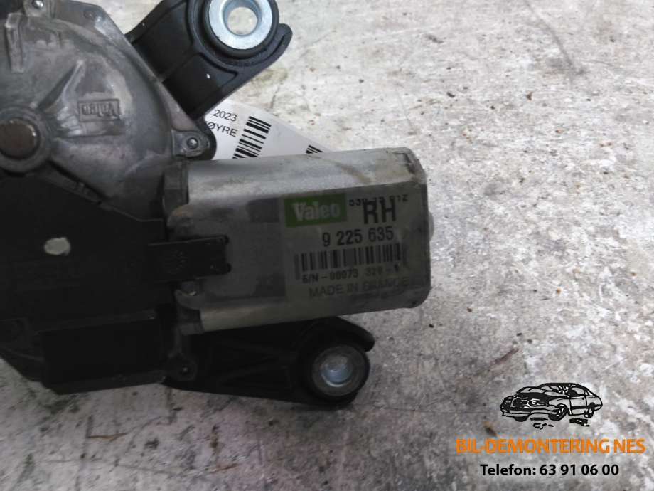 Viskermotor bakrute høyre til Opel Combo C 2002-2011  (9 255 635|)