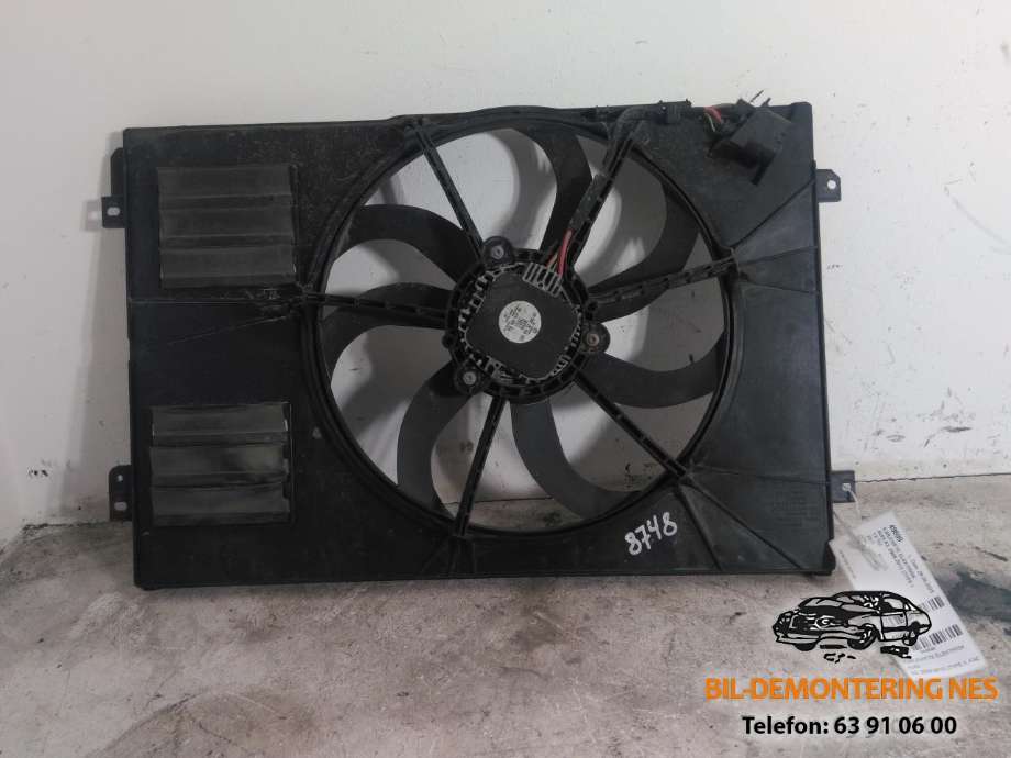 Kjølevifte elektrisk til Audi A3, 2009-2012 (Type II, Fase 2)  (1K0 959 455 FB)