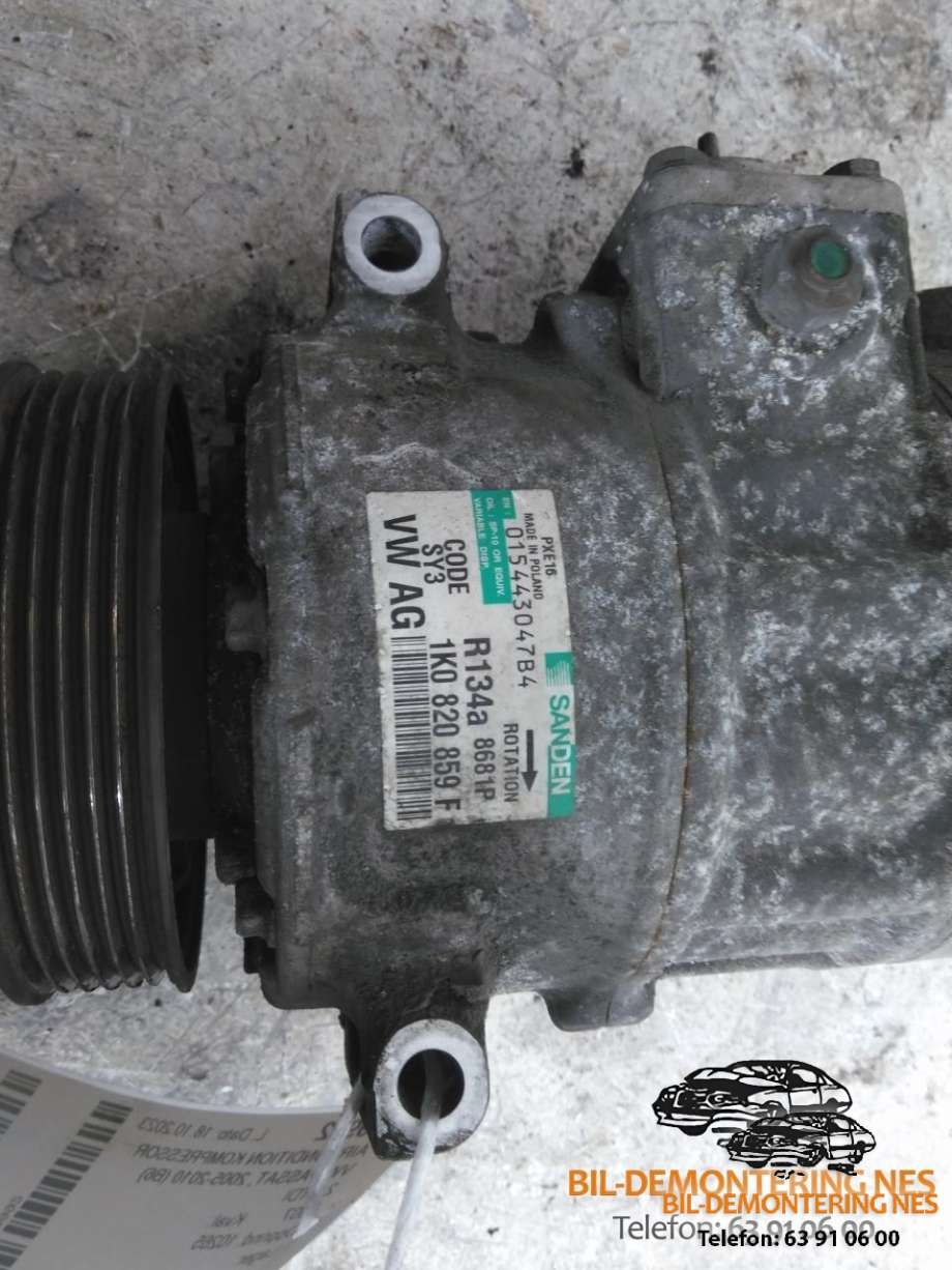 Aircondition kompressor til VW Passat 2005-2010 (B6) (B6) (1K0 820 859 F|)