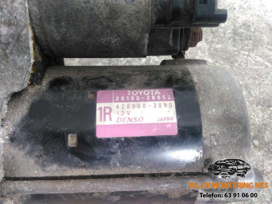 Starter til Toyota RAV4 2006-2009 (Type III, Fase 1)