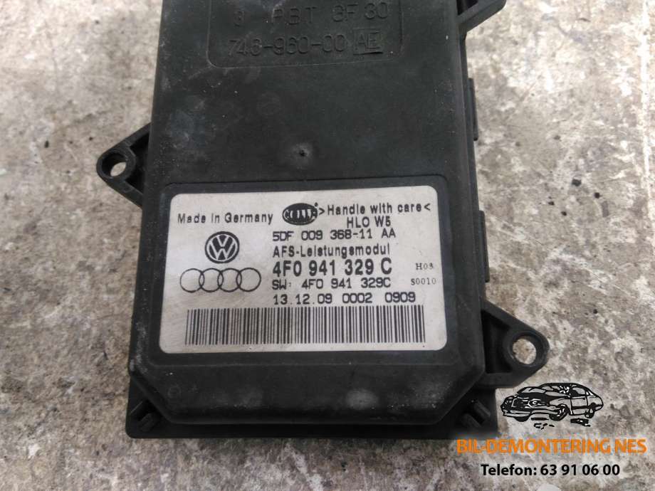 Styreenhet xenon/ballast til Audi A3 2016-2020 (Type III, Fase 2)  (4F0941329C|)