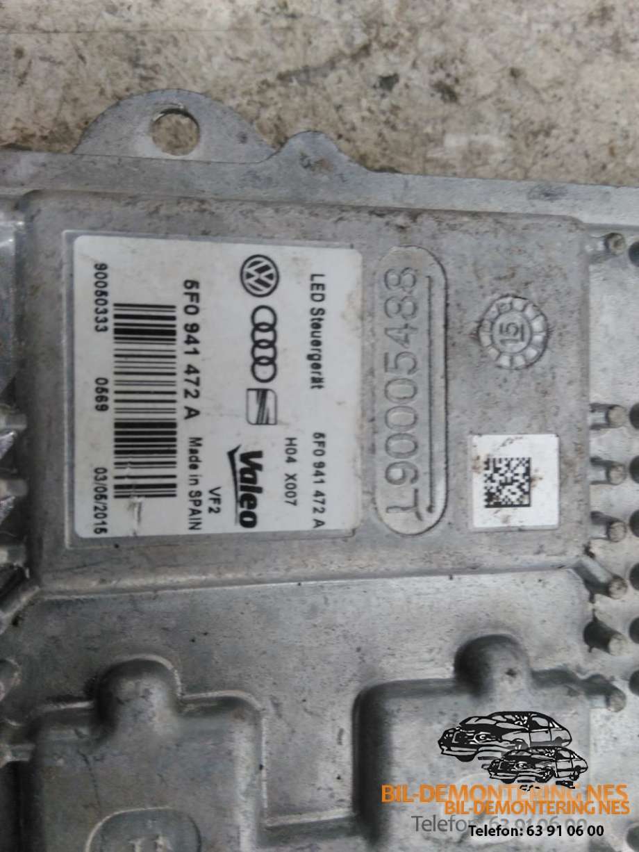 Styreenhet xenon/ballast til VW Golf VII 2012-2017 (Fase 1)  