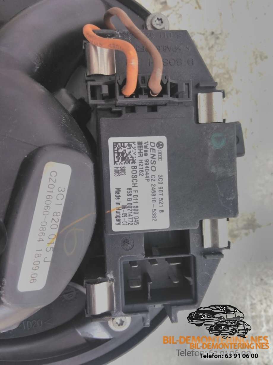 Varmeapparat motor til VW Passat 2005-2010 (B6) (B6) (3C0 907 521 B|)
