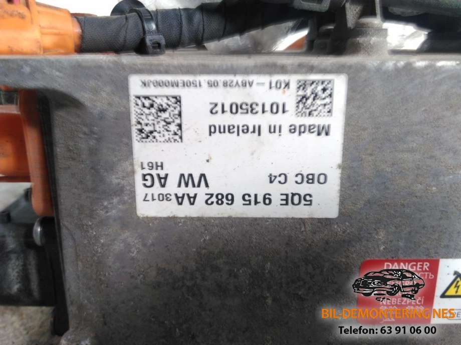Batterilader (OBC - On Board Charger) til VW Golf VII 2012-2017 (Fase 1)  (5QE915682AA|)