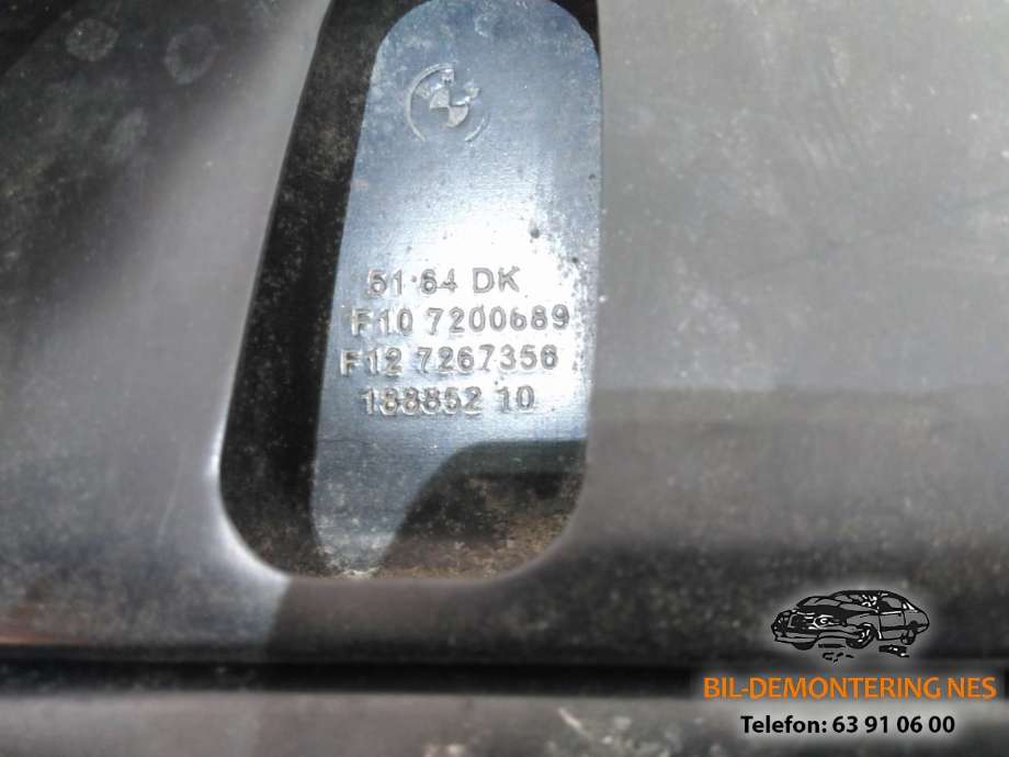 Motorplate under motor til BMW 5-Serie 2010-2017 (F10/F11) (F10/F11) (10|)