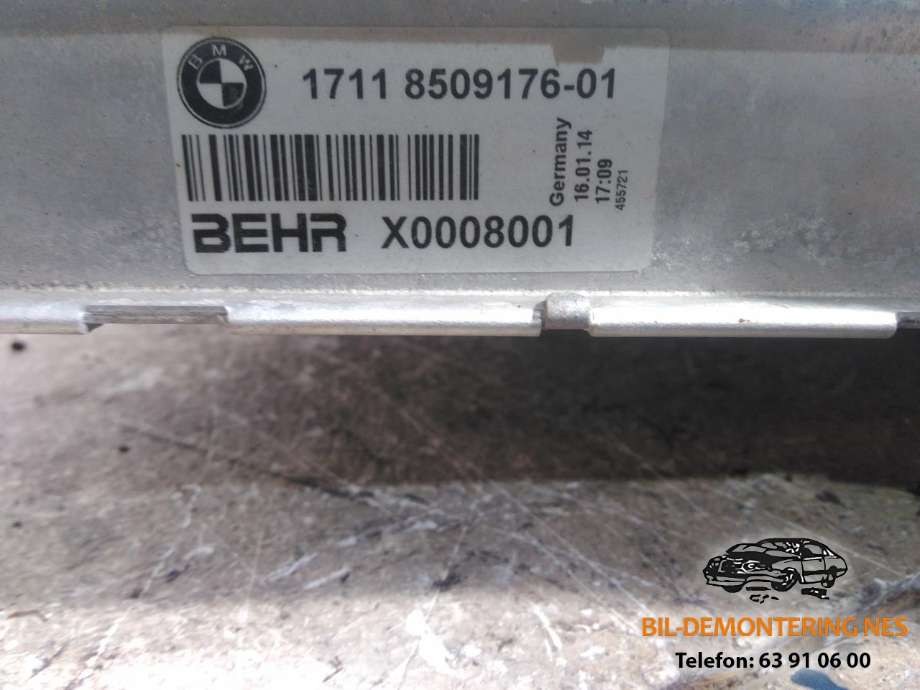Radiator (automat gir) til BMW 5-Serie 2010-2017 (F10/F11) (F10/F11) (1711 8509176-01|)