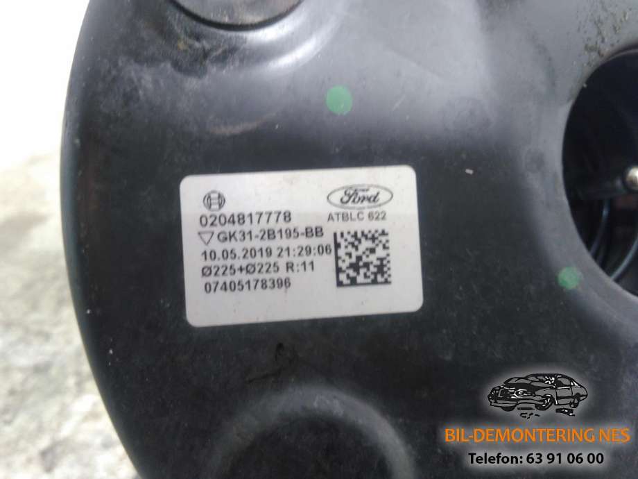 Bremsekraft-forsterker til Ford Transit 2014-->>  (0204817778|)
