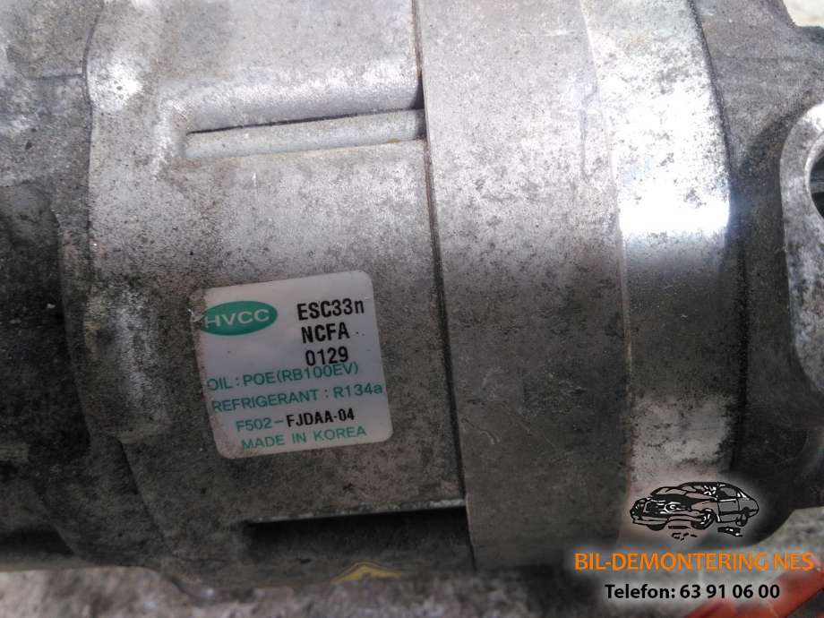 Aircondition kompressor elbil til Kia Soul 2014-2019 (Type II)  