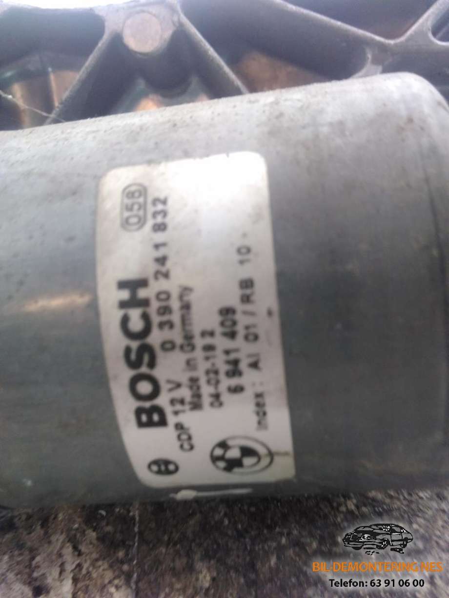 Viskermotor frontrute komplett m/overføring til BMW 7-Serie 2000-2008 (E65/E66/E67/E88) (E65/E66/E67/E88) 