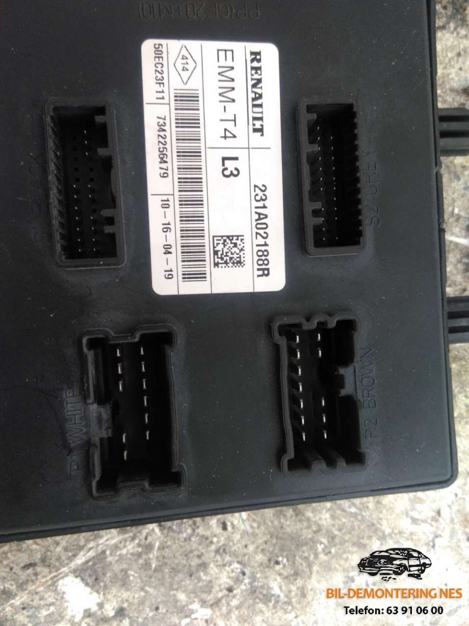 Styreenhet tenning til Renault Trafic 2014-->>  (231A02188R|)