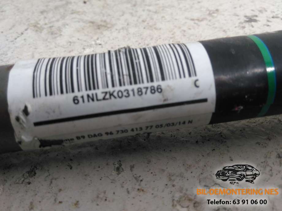 Rattaksel nedre til Peugeot Partner 2015-2019 (Type II, Fase 2)  (61NLZK0318786|)