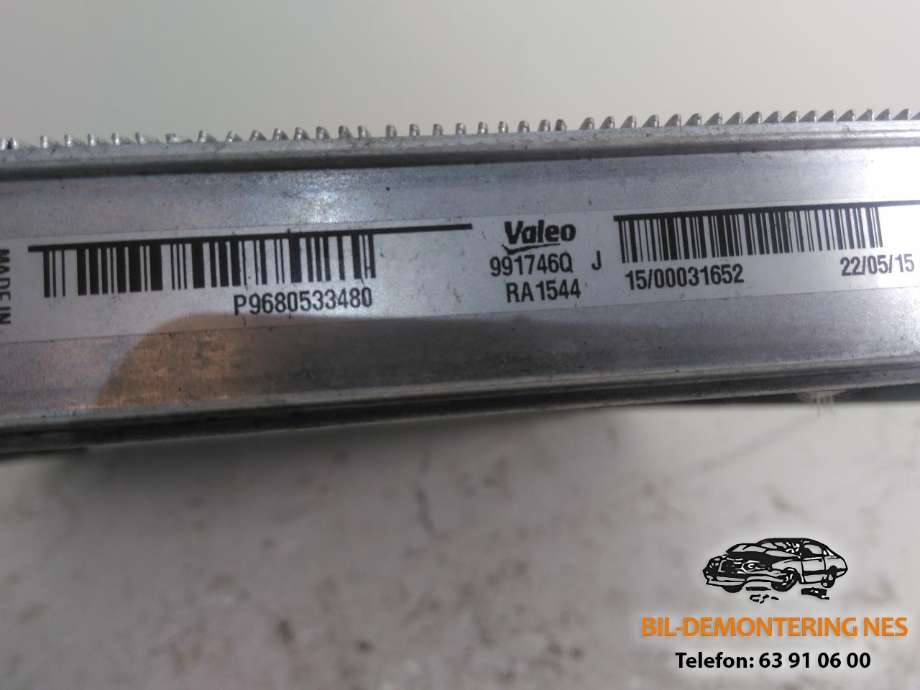 Radiator (automat gir) til Peugeot Partner 2015-2019 (Type II, Fase 2)  (9917460|P9680533480|)