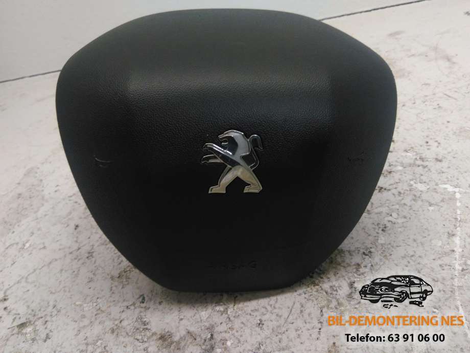 Airbag rattpute til Peugeot 208, 2012-2019 (Type I) (01048912)