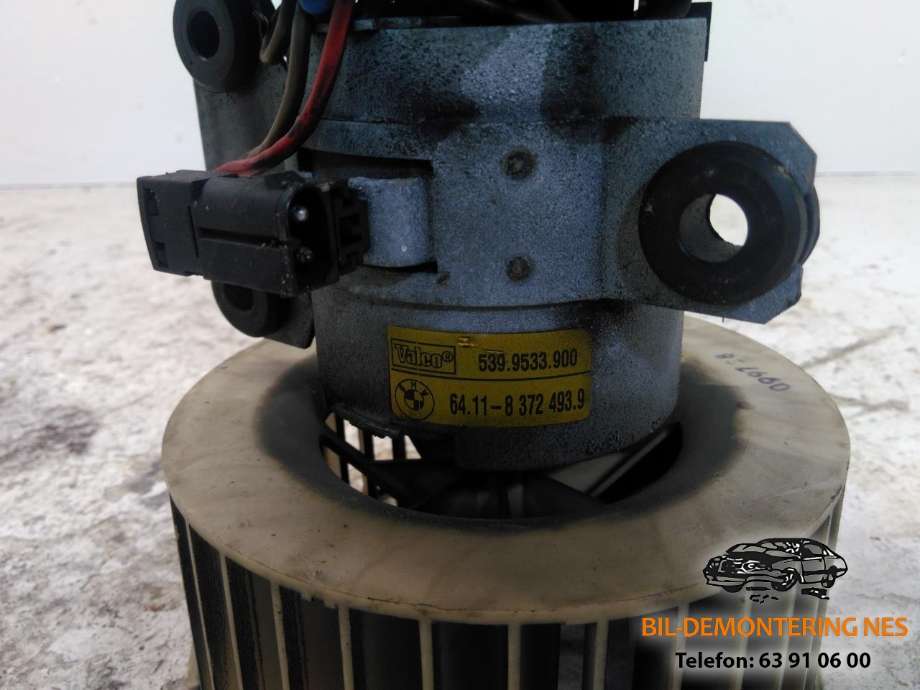 Varmeapparat motor til BMW 5-Serie 1996-2003 (E39) (E39) (64.11-8372493.9|)