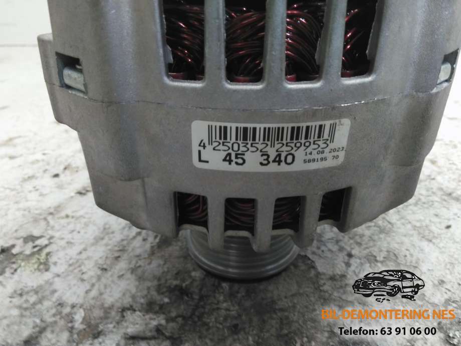 Dynamo til Audi A3 2003-2008 (Type II, Fase 1)  (L 45 340|)