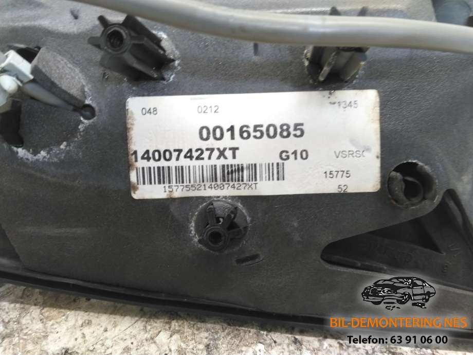 Speil høyre til Fiat Scudo 2007-2017 (Type II)  (00165085|)