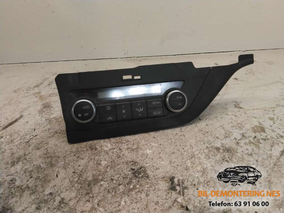 Varmeapparat betjening til Toyota Auris, 2010-2012 (Type I, Fase 2)  (75F542)