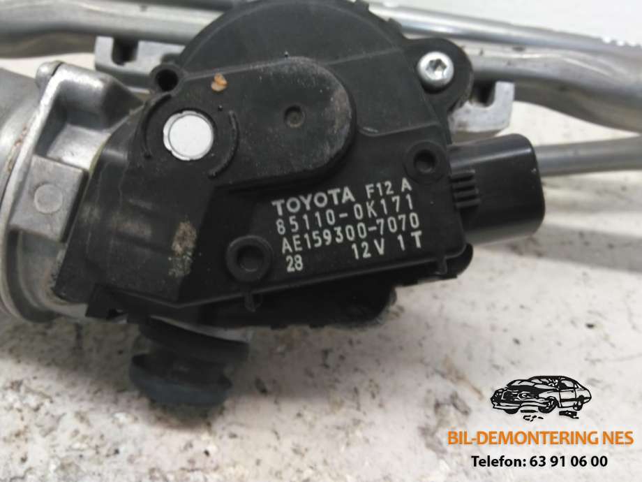 Viskermotor frontrute komplett m/overføring til Toyota Hilux 2016-2020  (85110-0K171|)