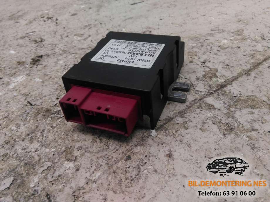Styreenhet drivstoffpumpe til BMW 7-Serie, 2009-2015 (F01/F02/F03/F04) (F01/F02/F03/F04) (1614 7276384)