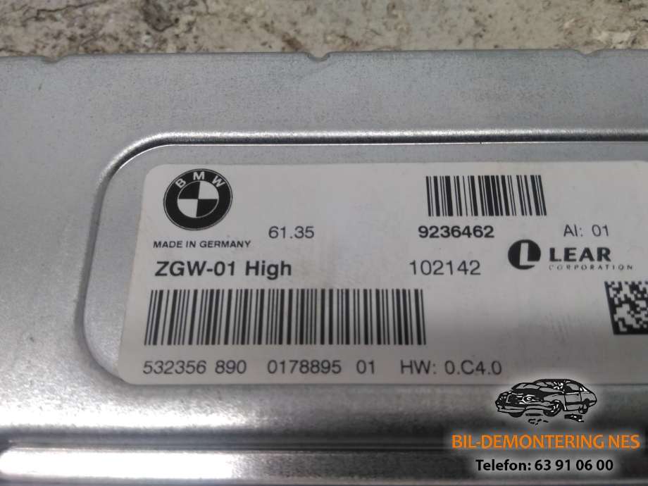 Styreenhet diverse til BMW 7-Serie 2009-2015 (F01/F02/F03/F04) (F01/F02/F03/F04) (ZGW-01|)