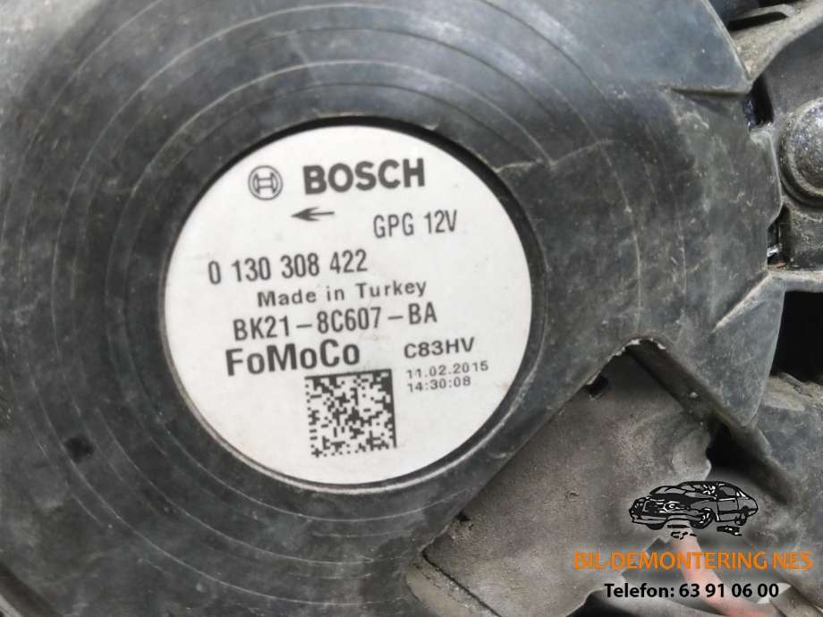 Kjølevifte elektrisk til Ford Transit Custom 2013-2023 (Type I) (0 130 308 422|)