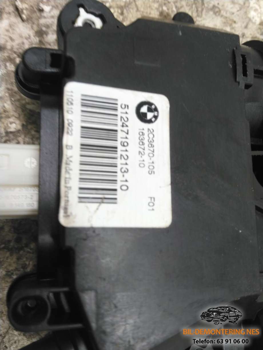 Baklukeåpner motor til BMW 7-Serie 2009-2015 (F01/F02/F03/F04) (F01/F02/F03/F04) (51247191213|)