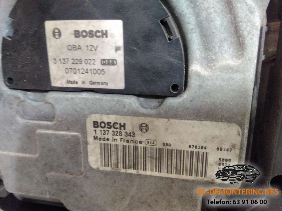 Kjølevifte elektrisk til Volvo XC70 2005-2007 (Type I, Fase 2)  (3 137 229 022|1 137 328 343|)