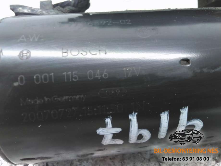 Starter diesel til BMW X5 2007-2013 (E70) (E70) (0 001 115 046|)