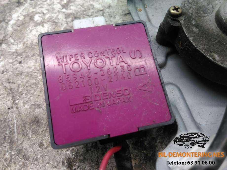 Viskermotor bakrute til Toyota Hiace 1996-2001 (Fase 1) (052100-2740|)