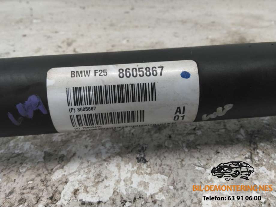 Mellomaksel fremre til BMW X3 2010-2017 (F25) (F25) (8605867|)