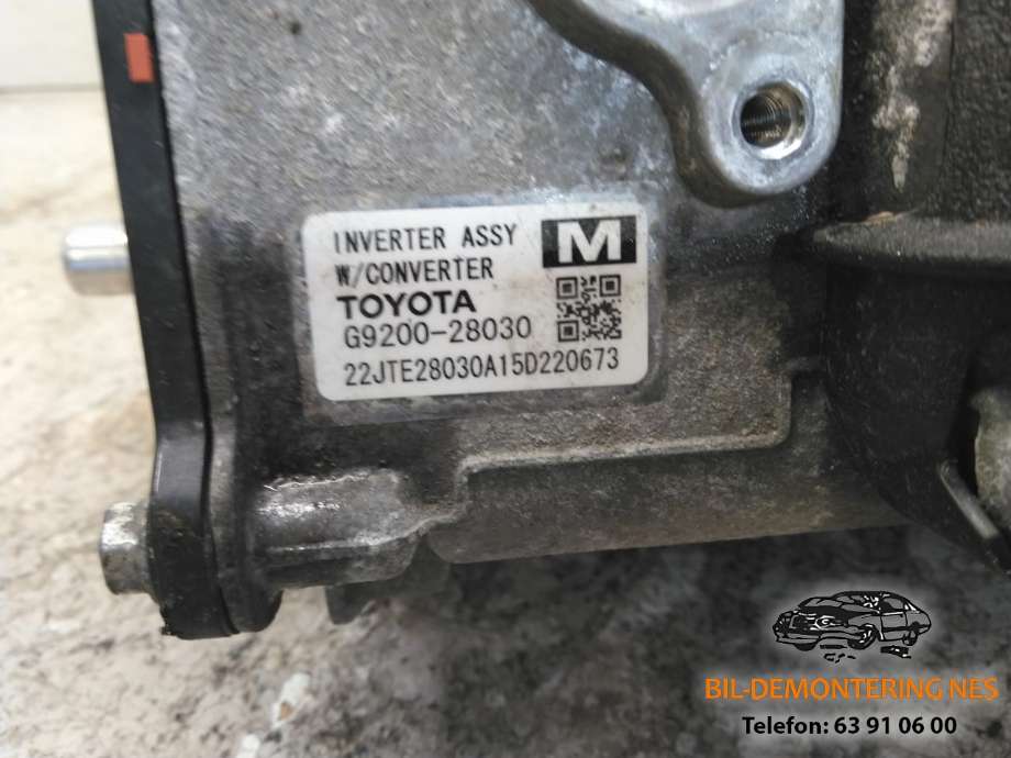 Inverter hybrid til Toyota Prius +7 2012-2020 (Type III) (stasjonsvogn) (stasjonsvogn) (G9200-28030|)