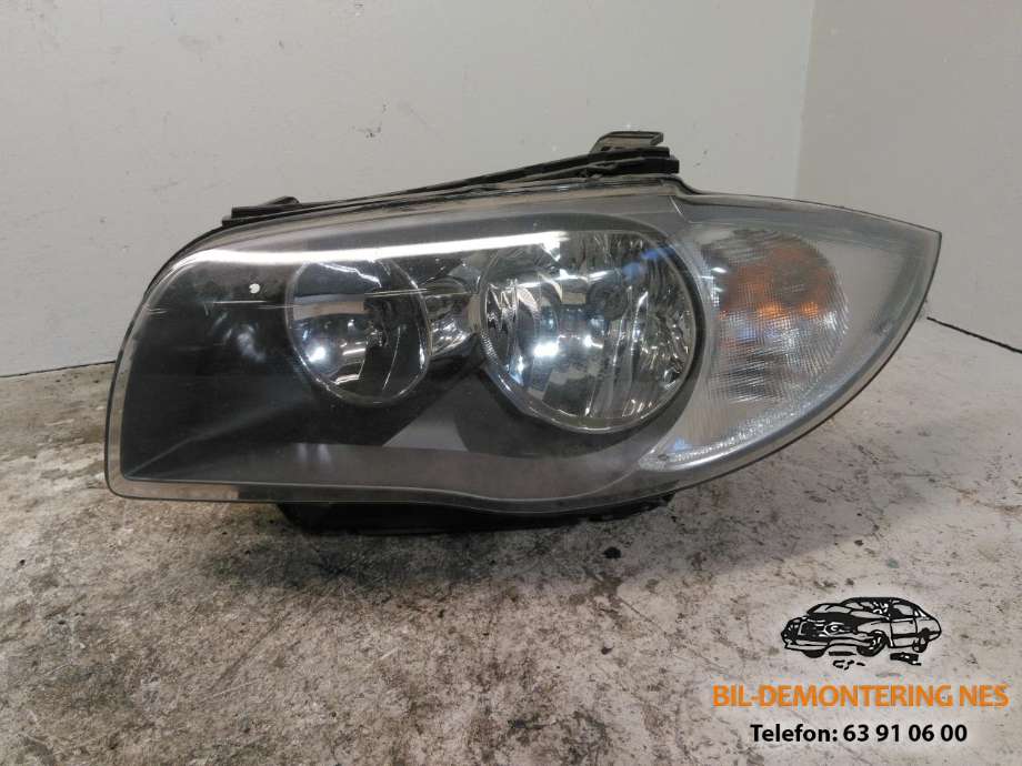 Frontlykt venstre halogen til BMW 1-Serie, 2004-2011 (E81/E82/E87/E88) (E81/E82/E87/E88) 