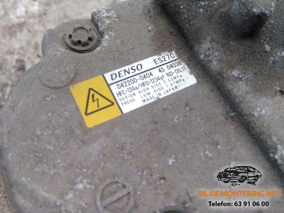 Aircondition kompressor hybrid til Toyota Prius +7 2012-2020 (Type III) (stasjonsvogn) (stasjonsvogn) (042200-0404|)